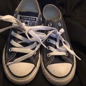 Kids Converse sneakers.